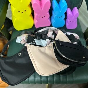 lululemon athletica Pink Shoulder Hobo